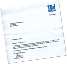 TüV Gutachten